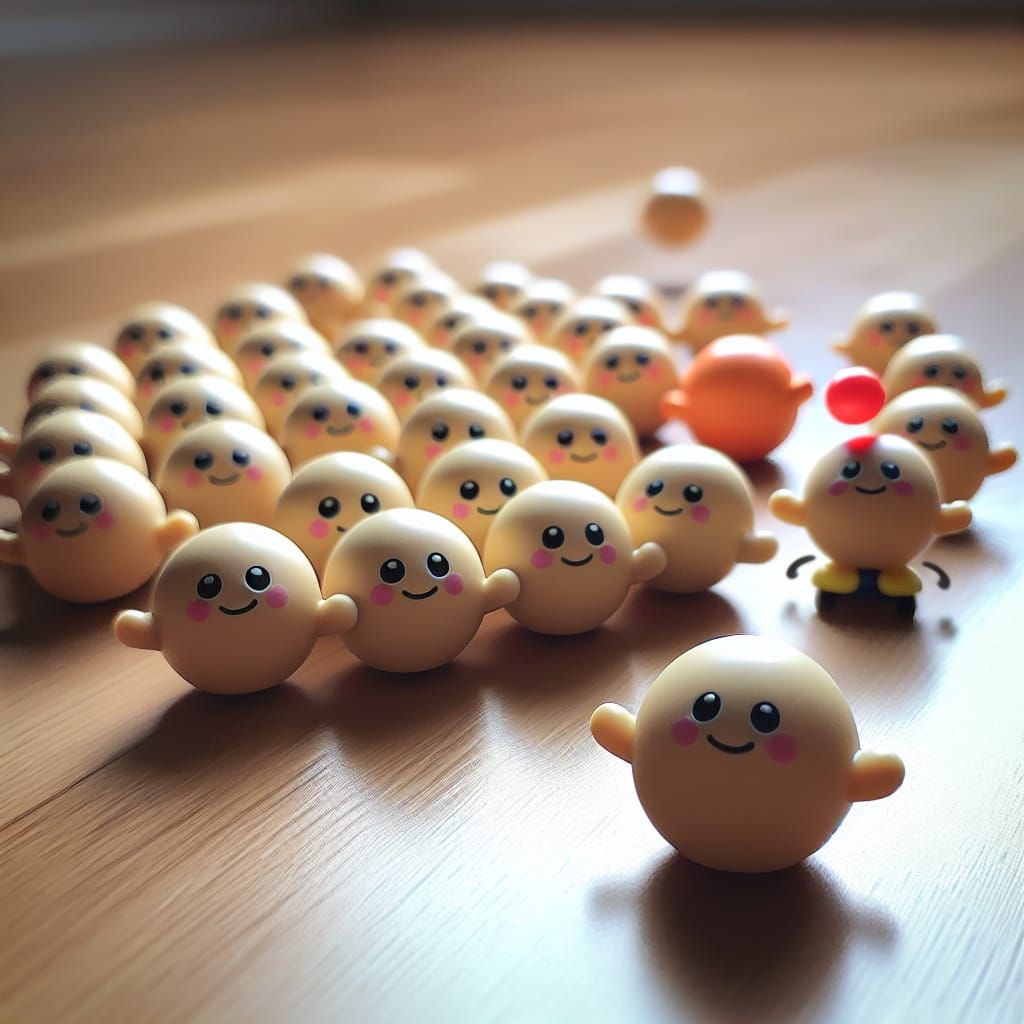 Weebles Wobbling But Never Falling Down