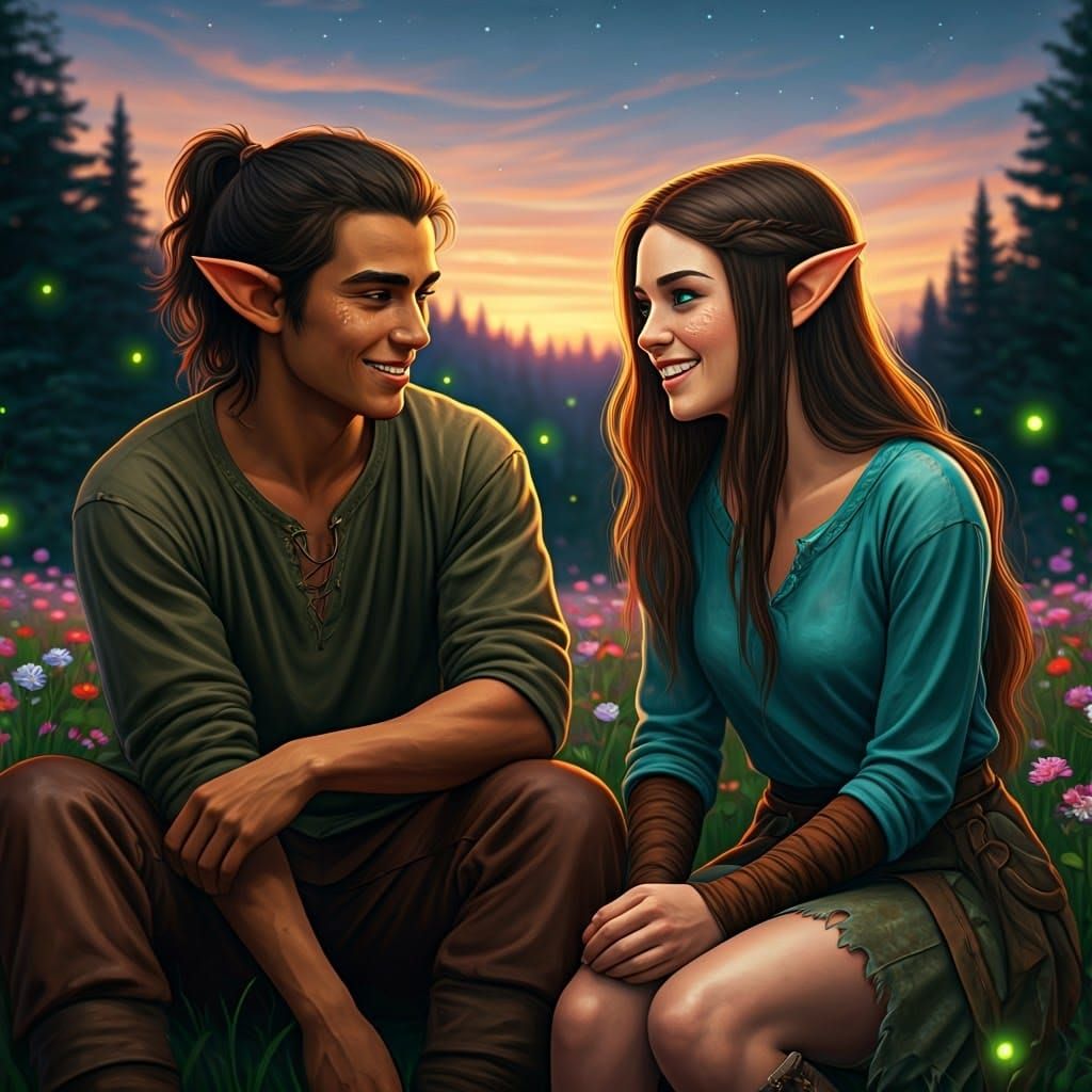 Elmanla & Dax’ilvin hanging out as teenagers.