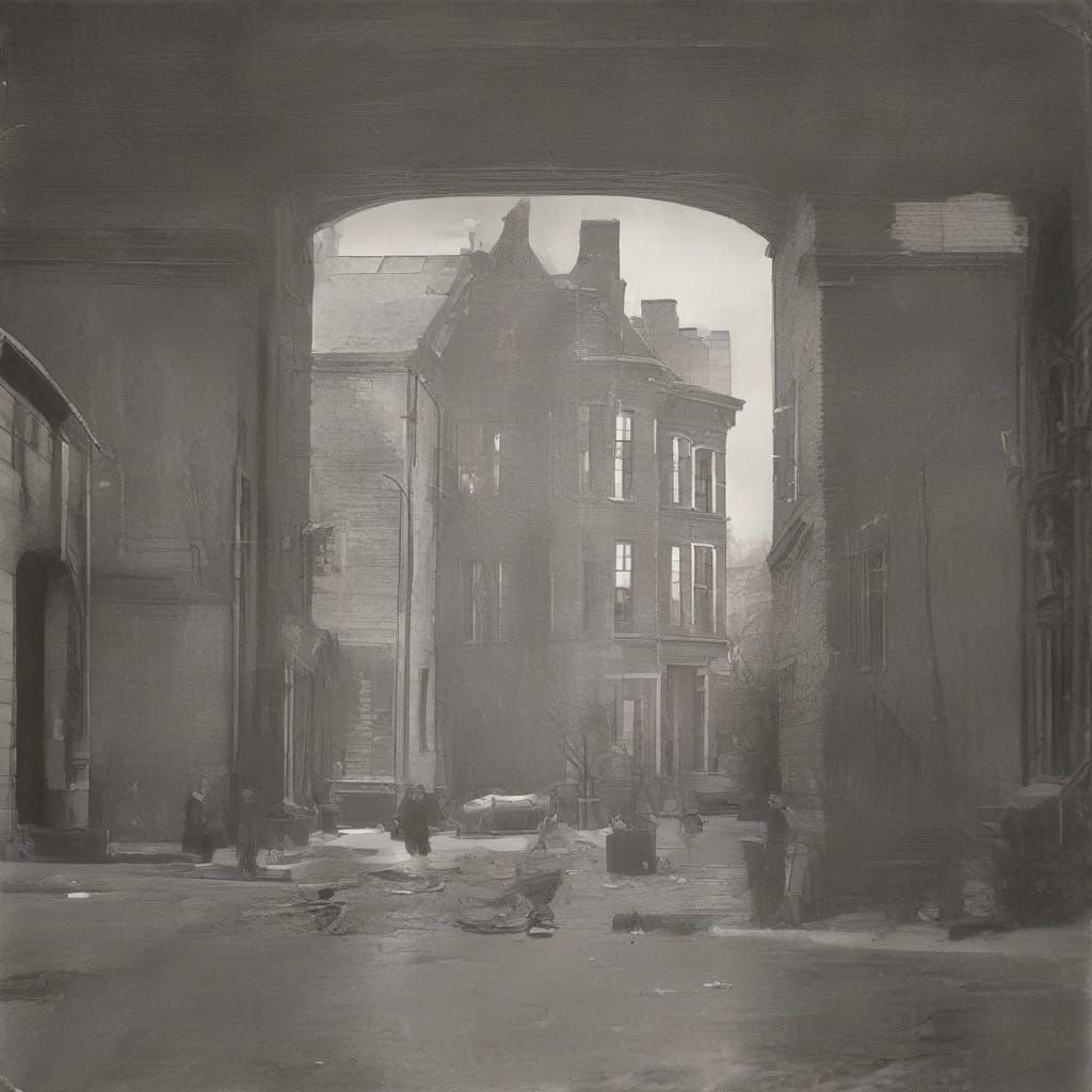 Abstract Image From a Simple AI Prompt