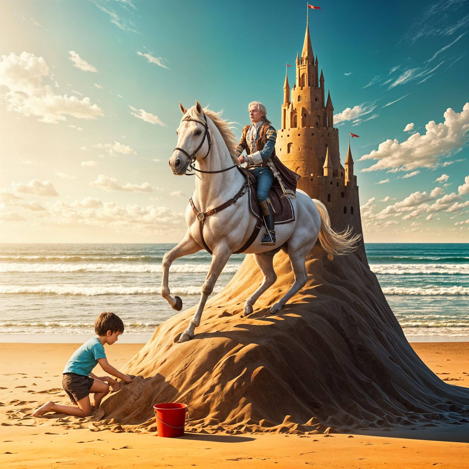King's Dream: Horse Escapes Sandcastle Kingdom