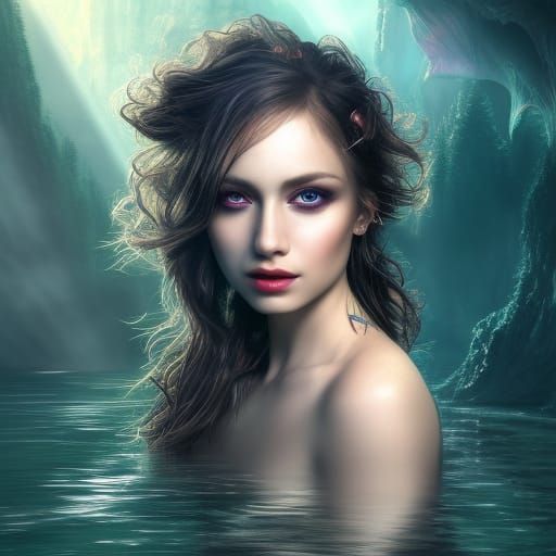 Glamorous Portrait with Intricate Details in 8k