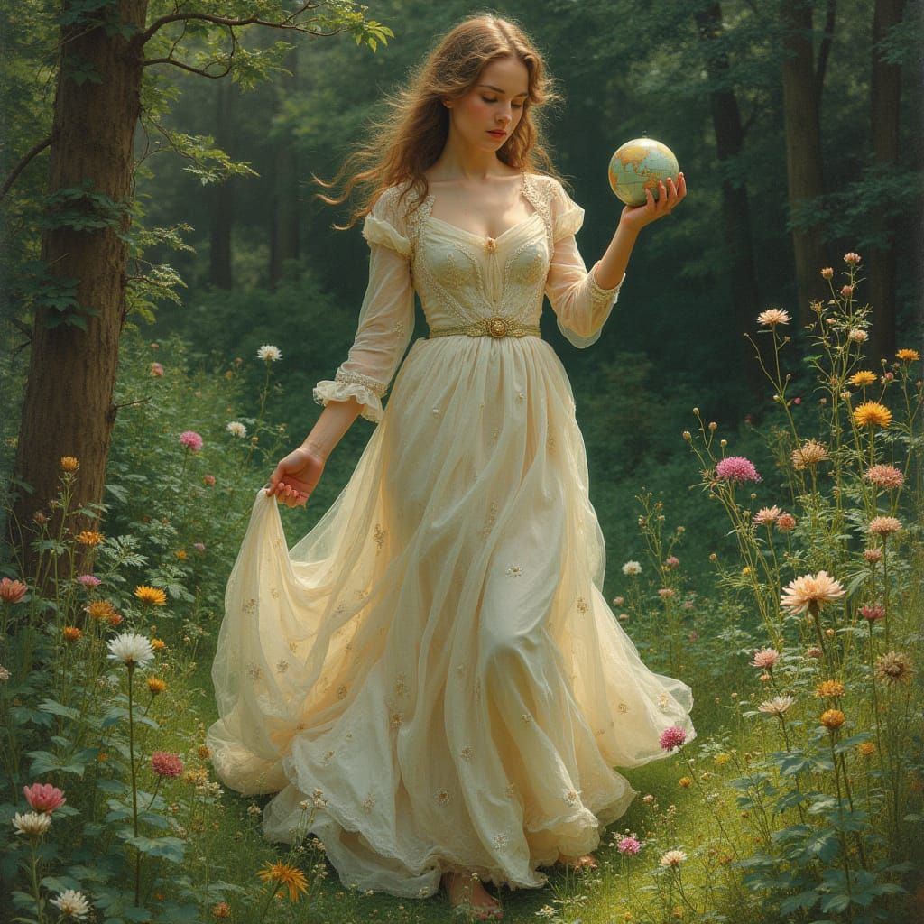 Lady of the Forest, Embodying Eco-Friendly Values