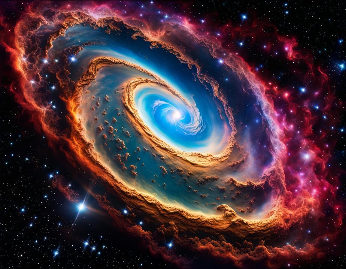 Realistic Deep Space Galaxy Creation