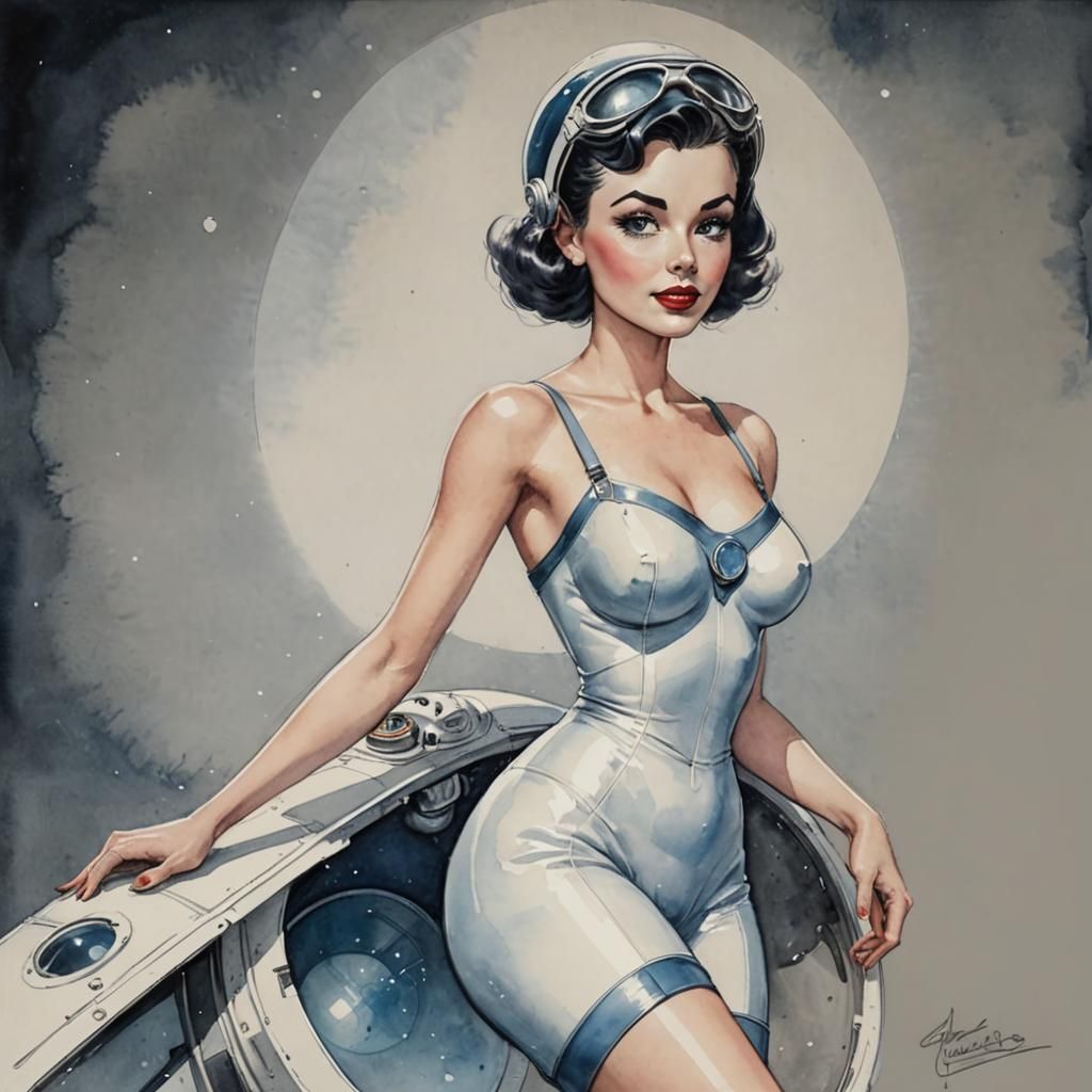 Space Pinup 03