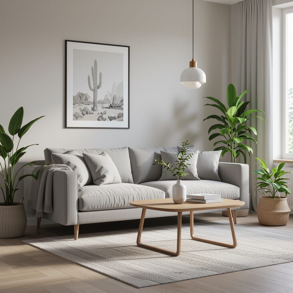 Photorealistic 3D Furniture Model in Studio Lighting