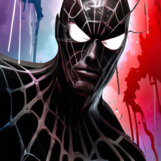 Black suit Spiderman