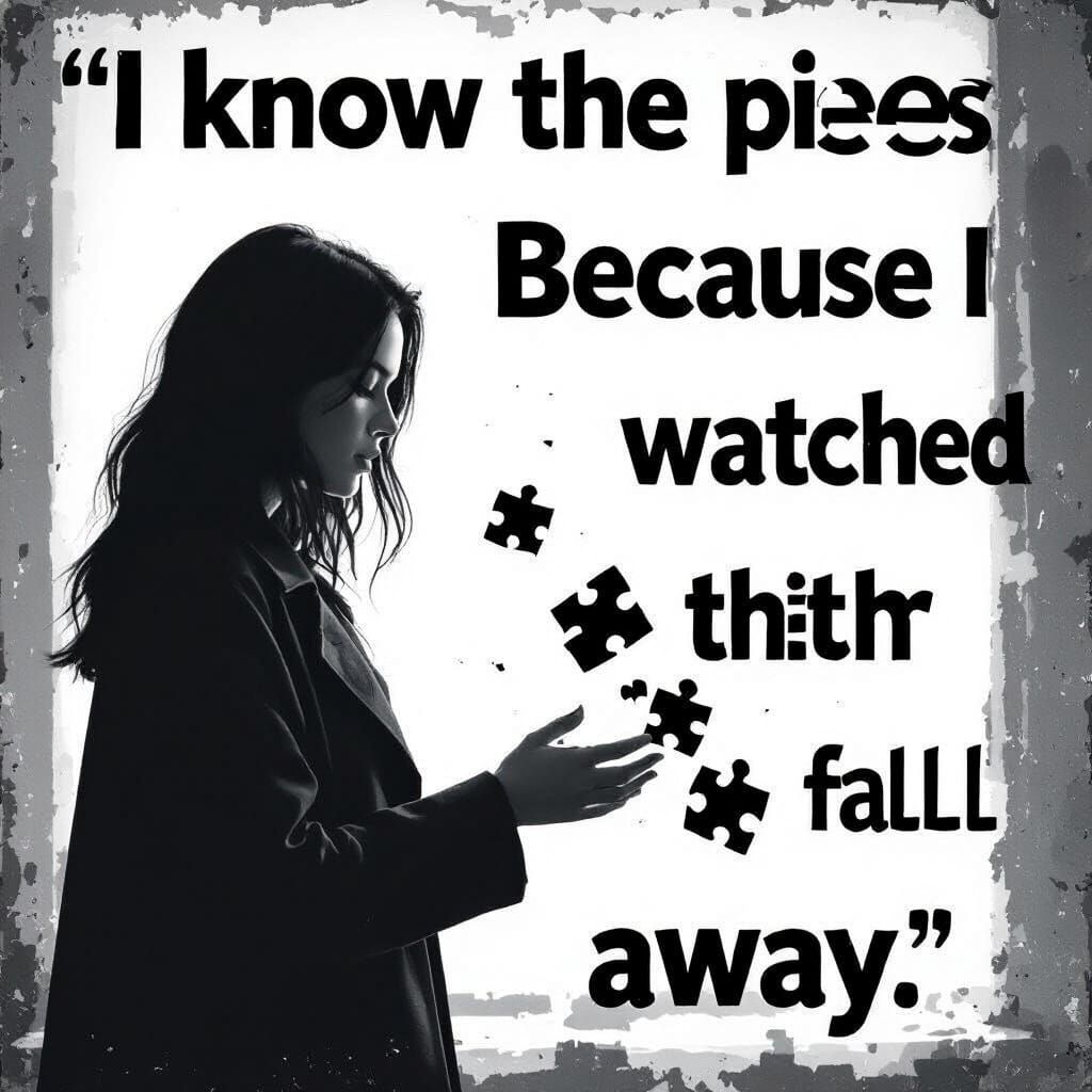 Abstract Geometric Pattern in Disintegration