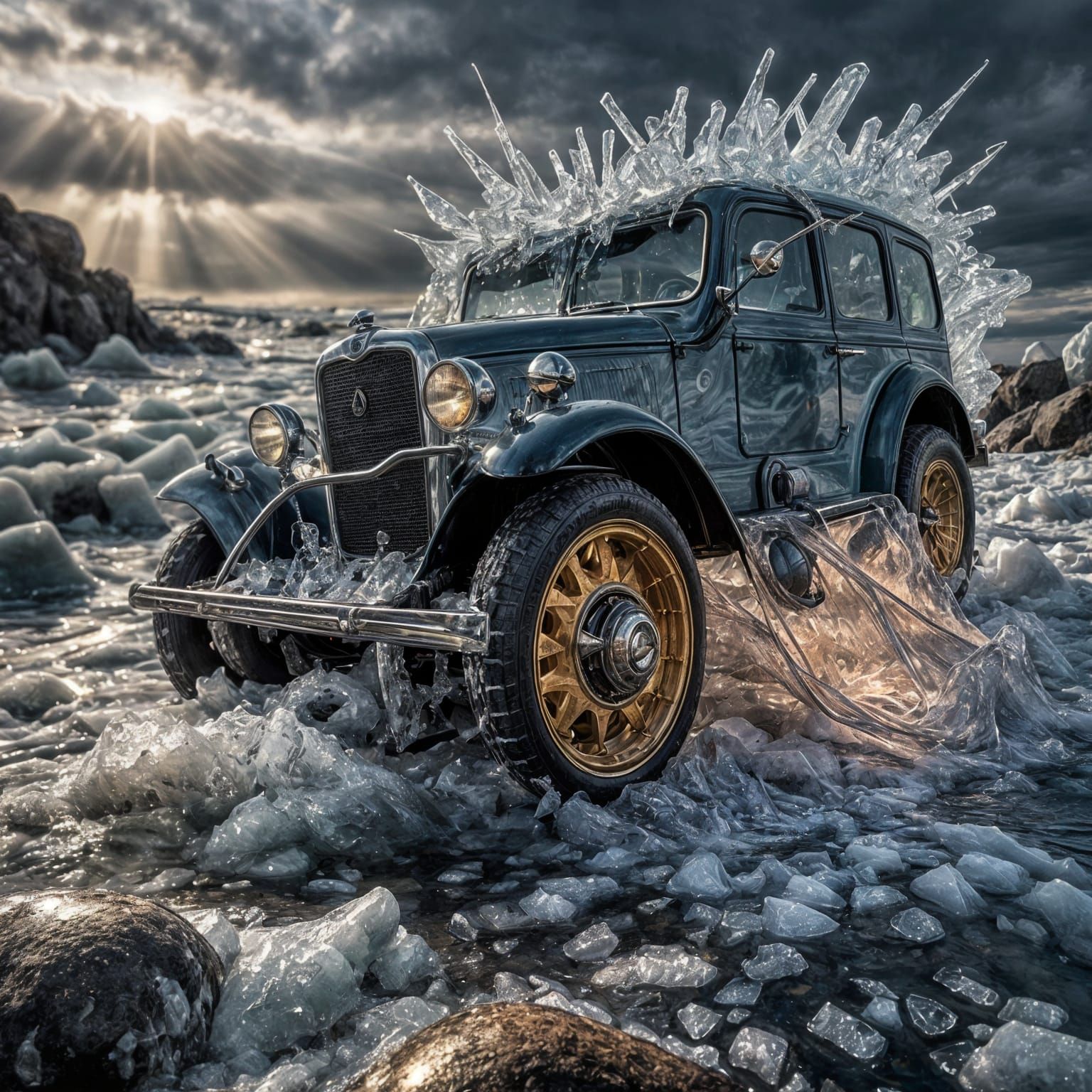 Alright stop, collaborate and listen
Ice age Happened Faster...