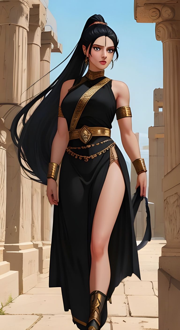 Ancient Greek Female Warrior Helen of Troy