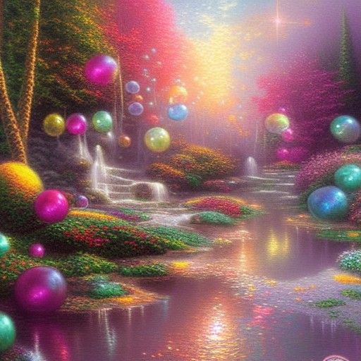 Dreamy Time Warp Portrait in Pastel Colors