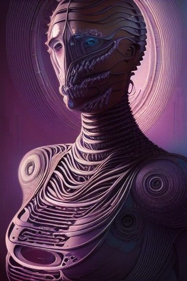 Multi-Faceted Oracle Prophecy in Gothic Noir Style