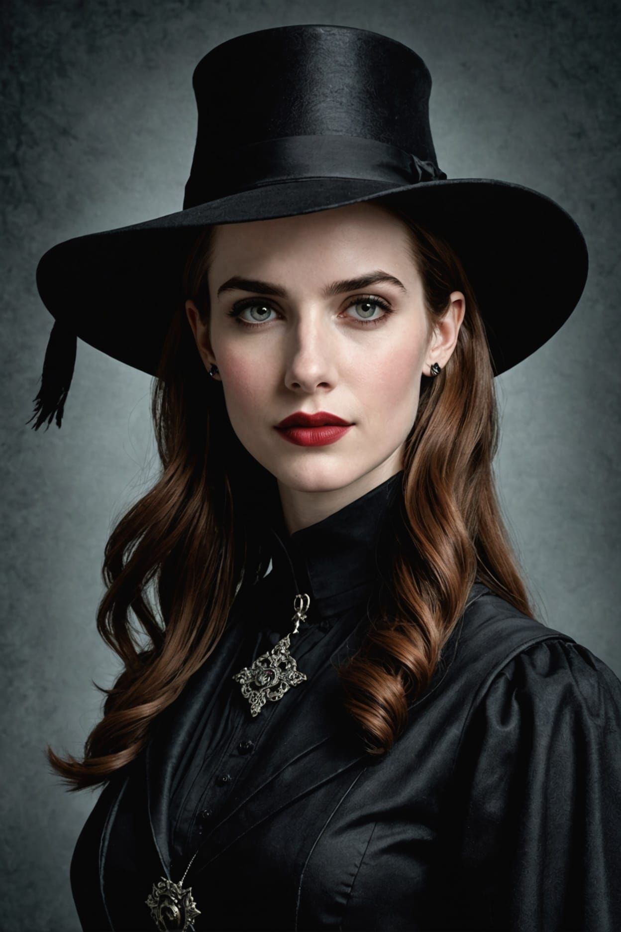 Emma Roberts as Gothic Adventuress Mina Harker