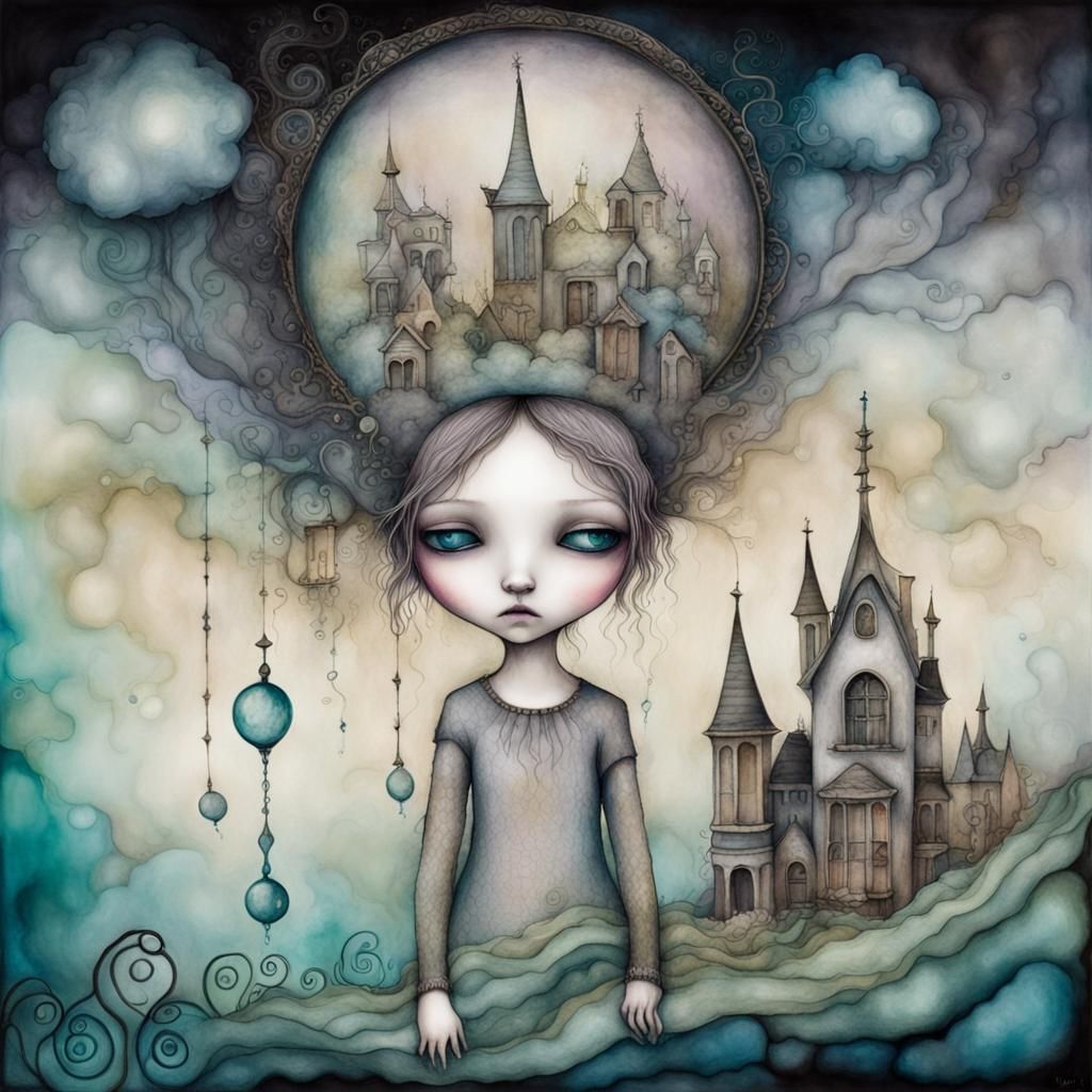 Surreal Dreamscape: Search for the Empty Void