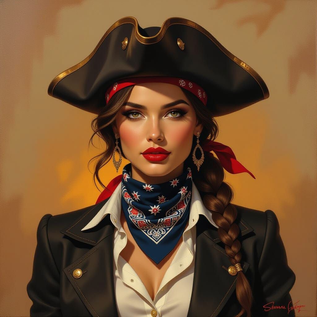 Modern Fashion Trends: Bandana and Pirate Hat Style