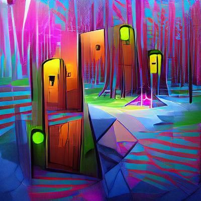 Enchanted Forest of Doors: A Magical Realm