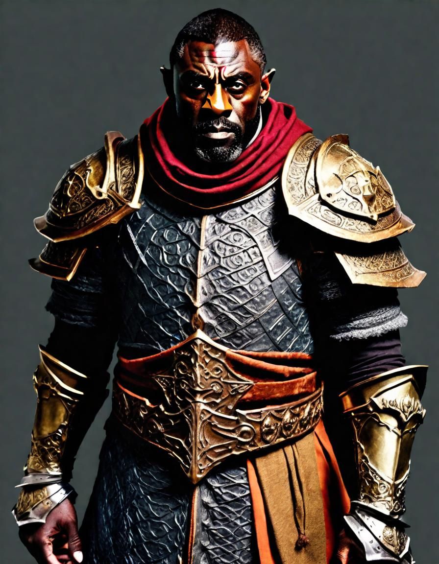 Idris Elba as Ganondorf in Dark Souls Style