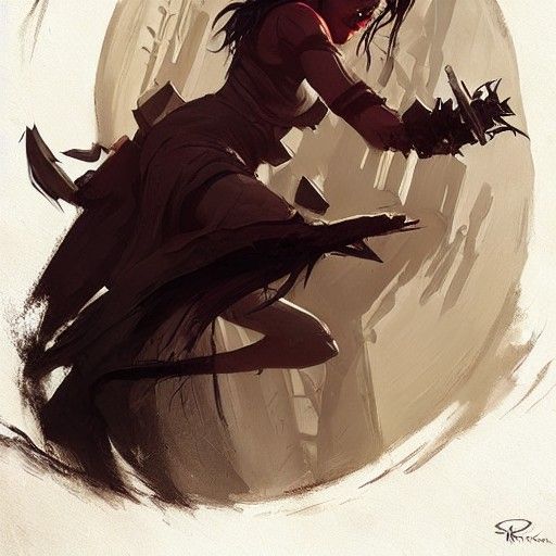 Sinister Fusion Art by Greg Rutkowski Style