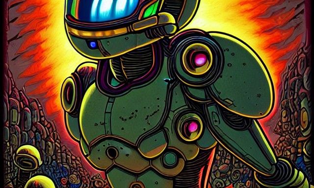 Metroid Fusion: A Fusion of Street and Classic Art