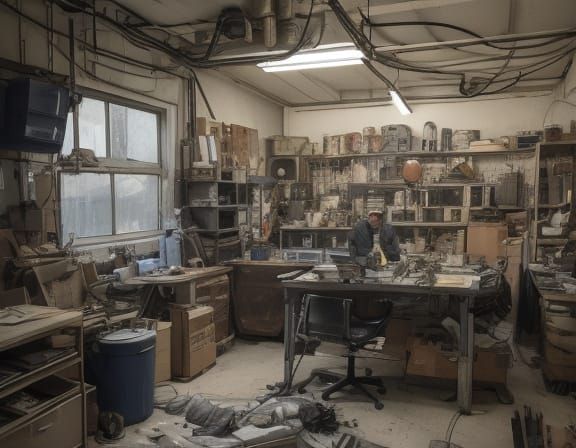 Cosmic Rocket Repair Shop in Full Swing