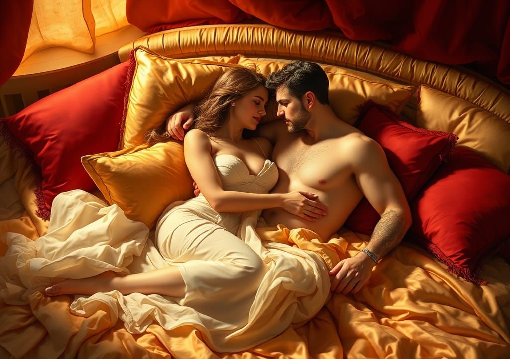 Aphrodite and Ares: A Neoclassical Embrace