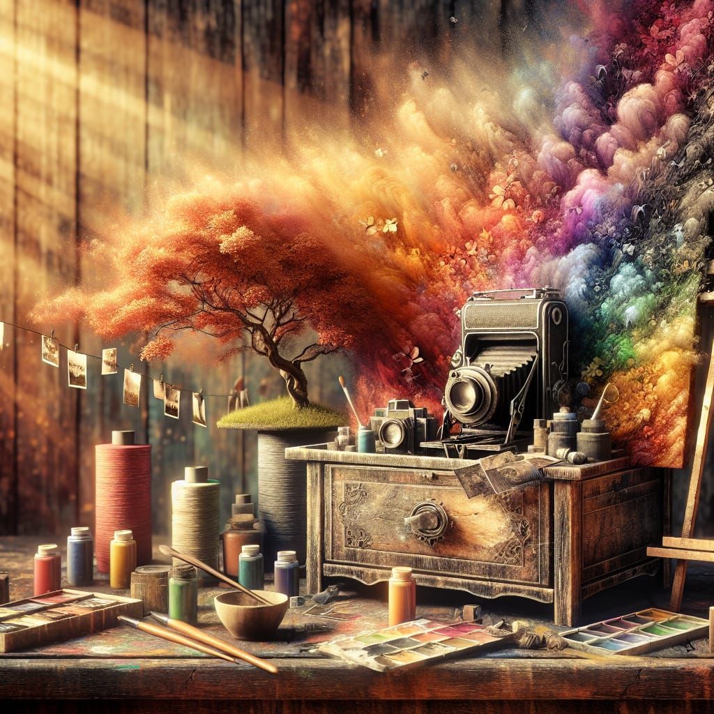 Photographer's Desk: Fantasy Impressionist Artwork