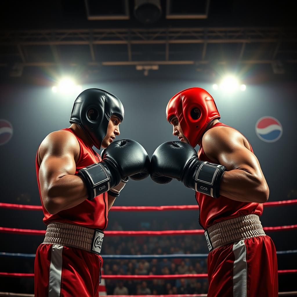 Coca Cola vs Pepsi Boxing Match in 8k