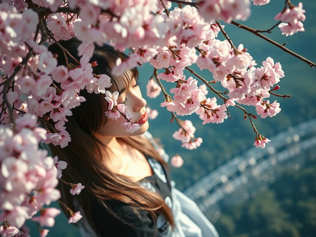 Cher and her Blossoms