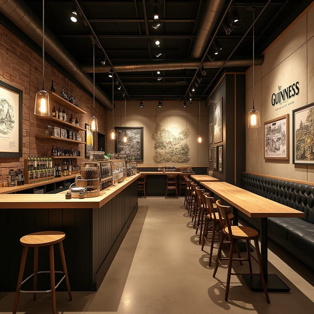 Guinness Immersive Store: Interactive Urban Oasis