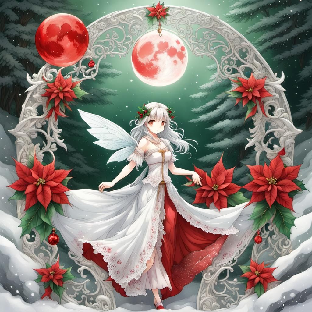 Christmas Fairy in Narnia: Anime Style