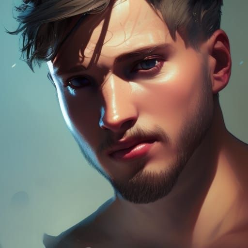 Detailed Portrait of a Boy, Hyperdetailed Concept Art