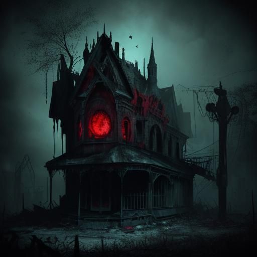 Zombie Scooby-Doo Feasts in Abandoned Park: Hyperrealistic A...