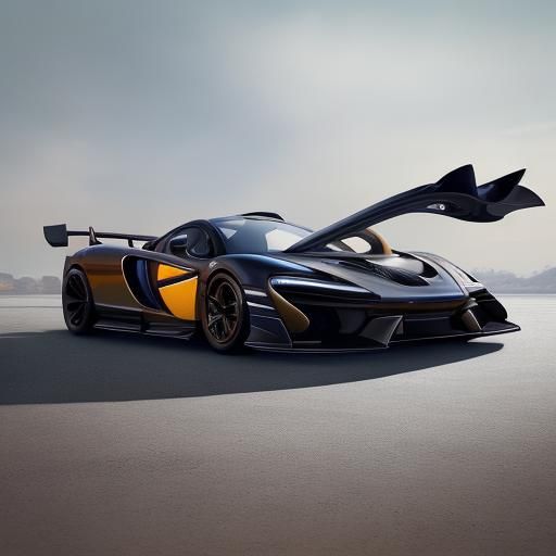 McLaren Senna: Detailed Matte Painting in 8K