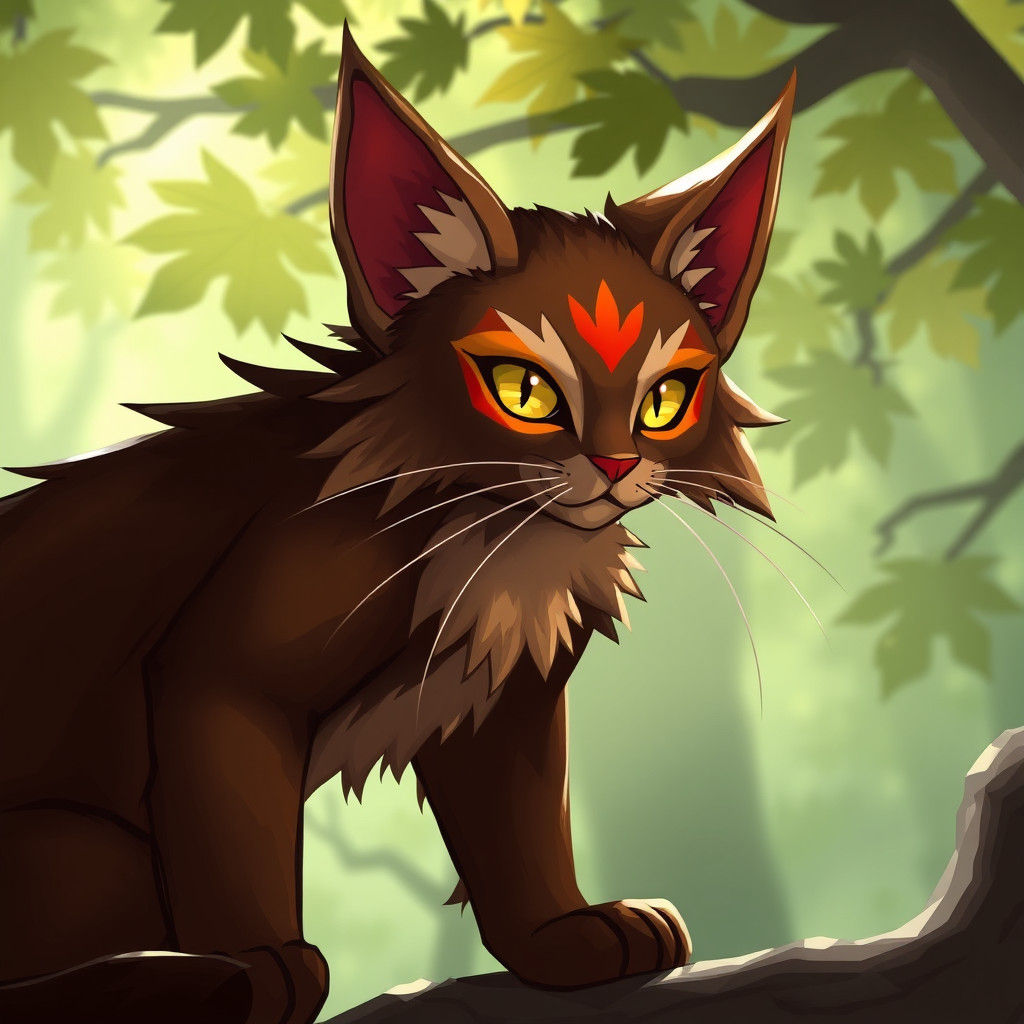 Mapleshade: Warrior Cat Portrait