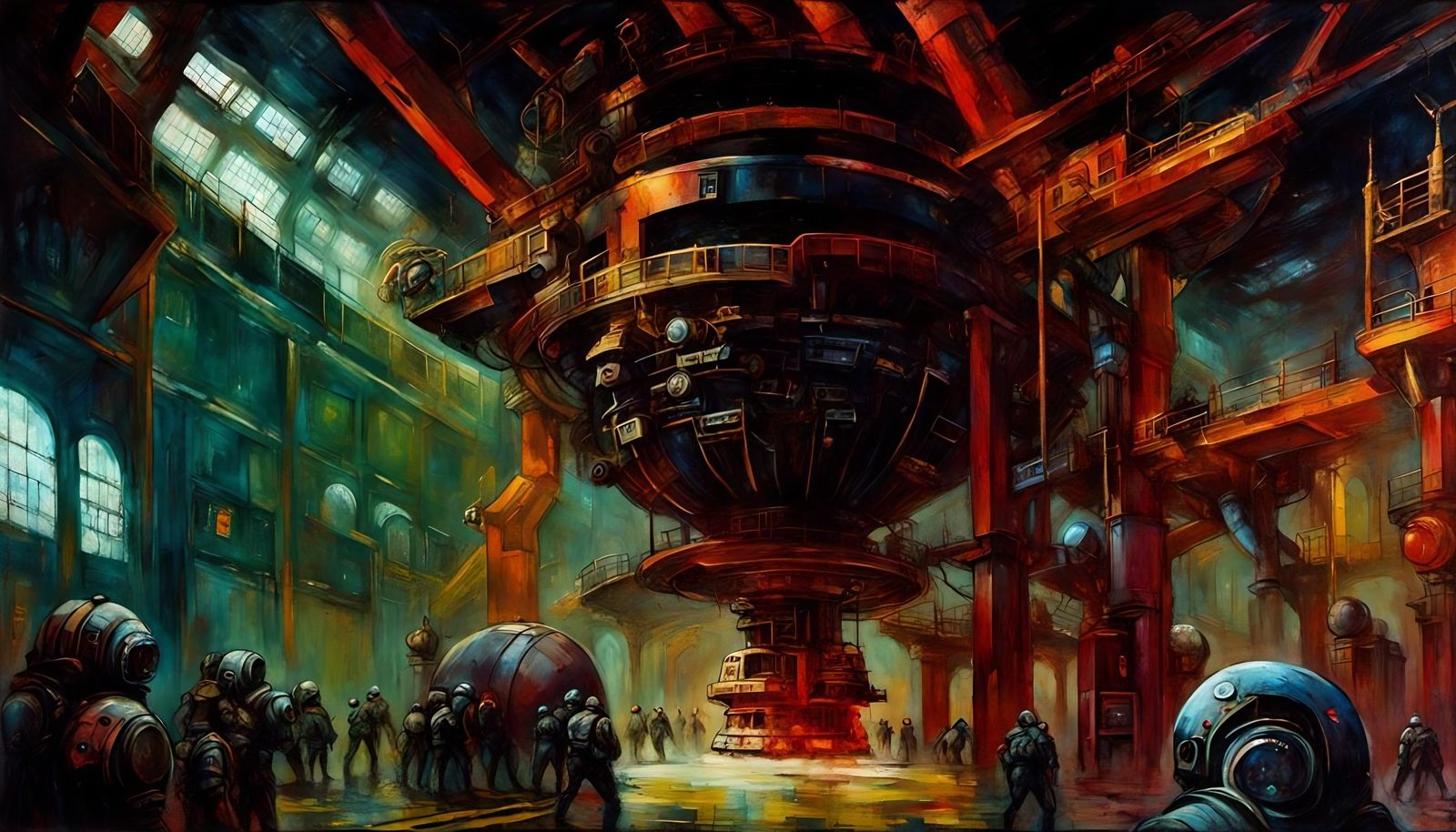 Flesh Abomination Infects Space Station Reactor: Expressioni...