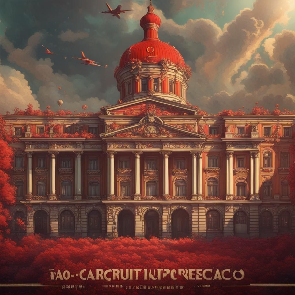 Baroque Rococo Socialist Propaganda Poster Art