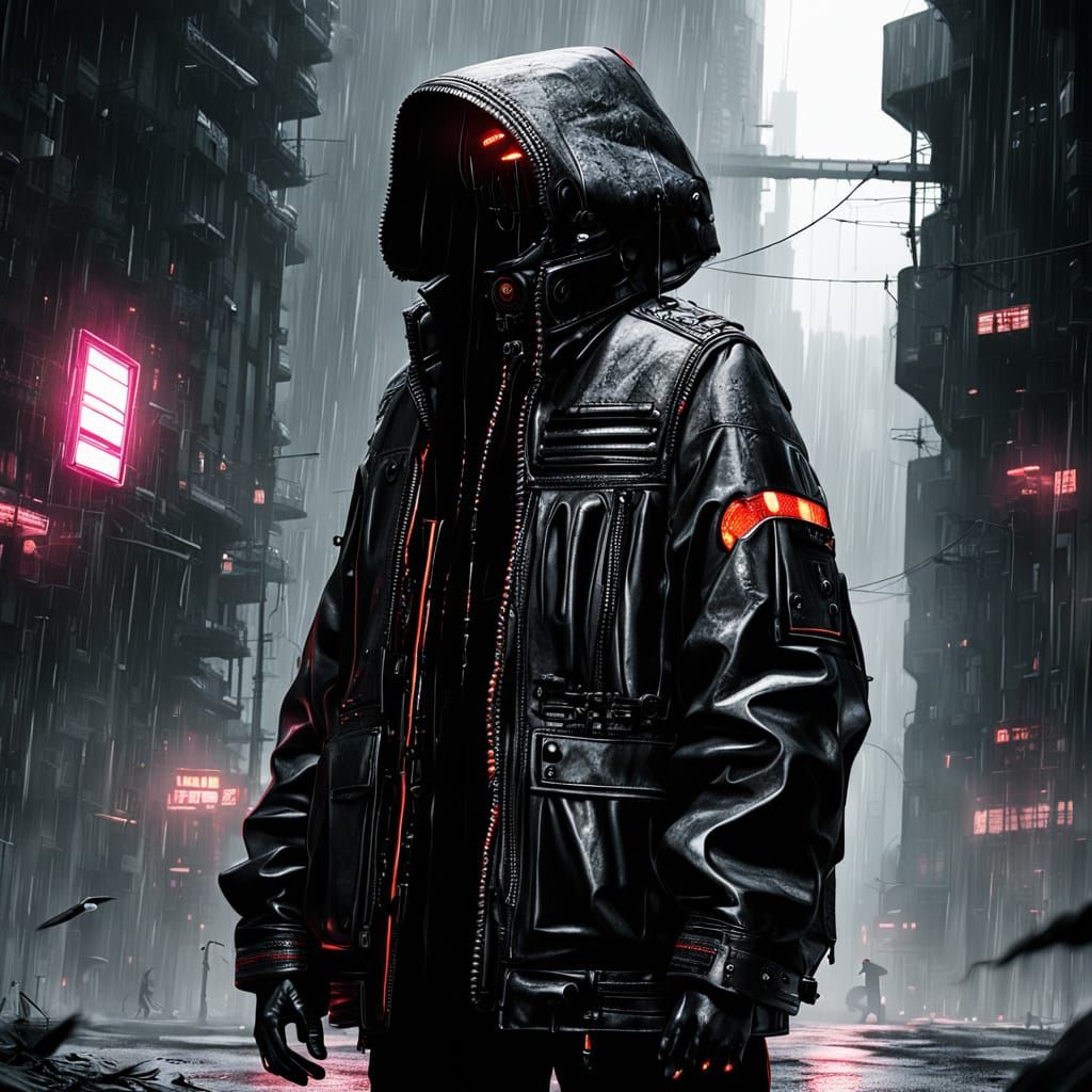 Cyberpunk Cityscape at Night