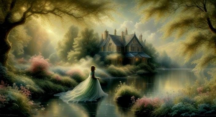 Ethereal Photorealistic Scintillating Dreamscape