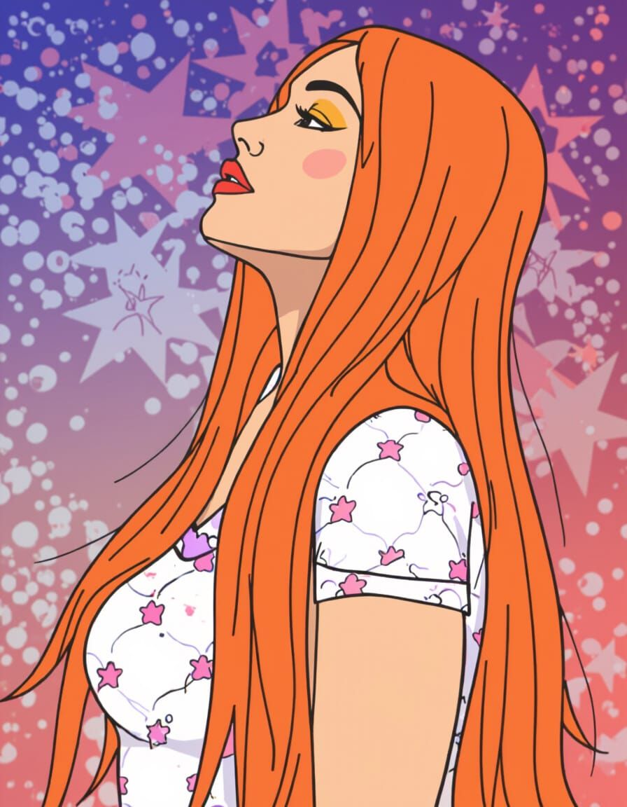 Cinematic Portrait of a Woman in Film Noir Style