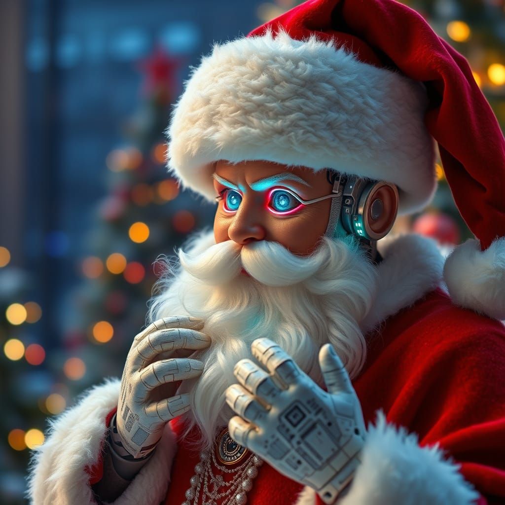 AI Santa Claus: A Festive Futuristic Vision