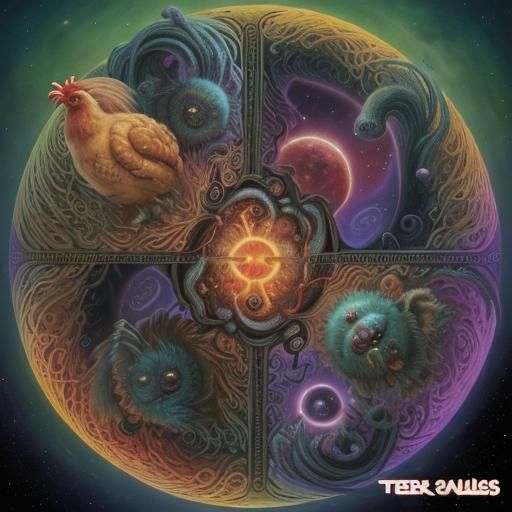 The Nuzzle Wuzzles: Nuclear Art Album Cover