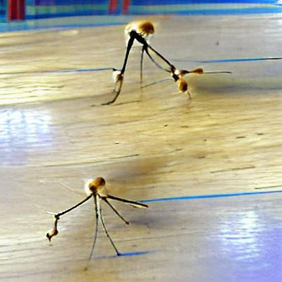 Daddy Long Legs on Roller Skates