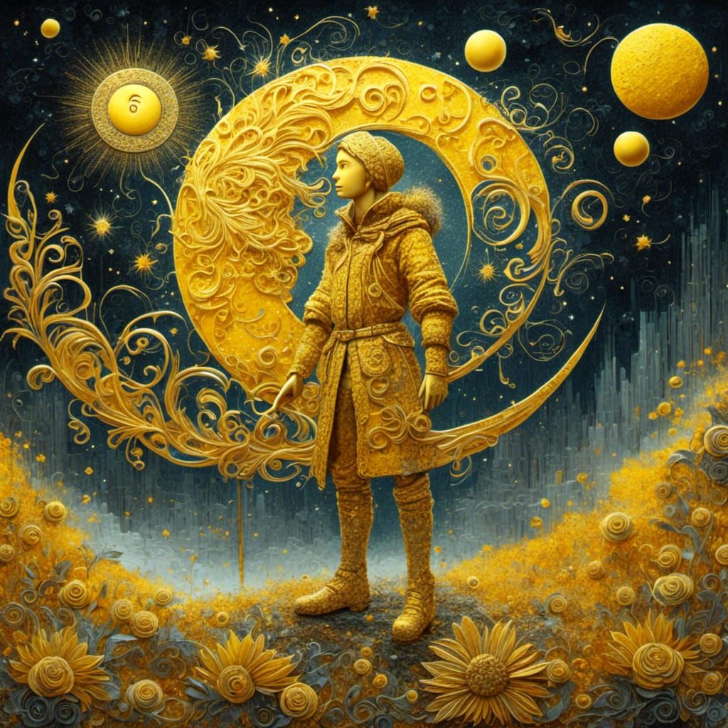 the sun and the moon