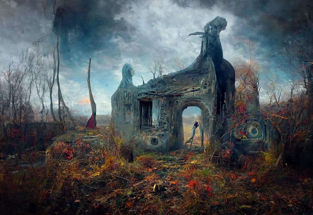 Allegory of Betrayal in a Haunted Landscape