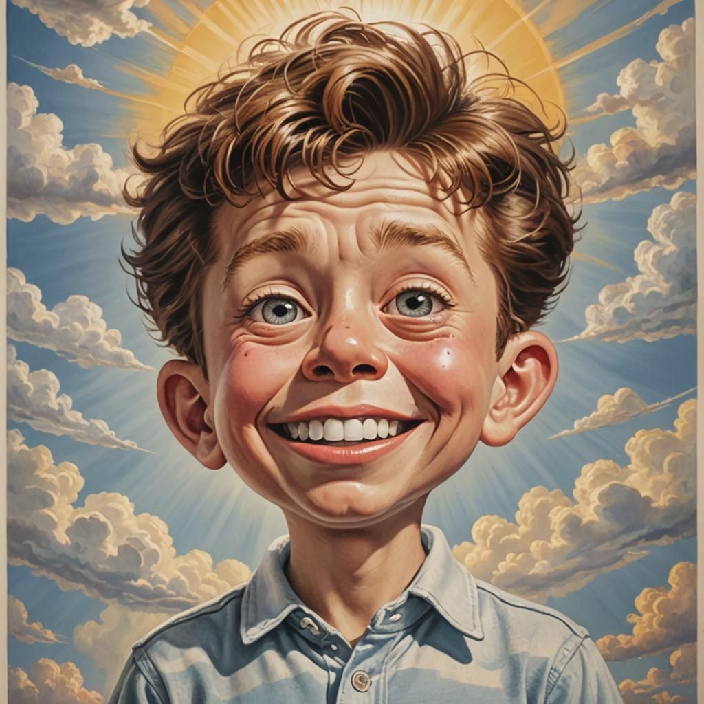 Alfred E. Neuman in Divine Sunshine
