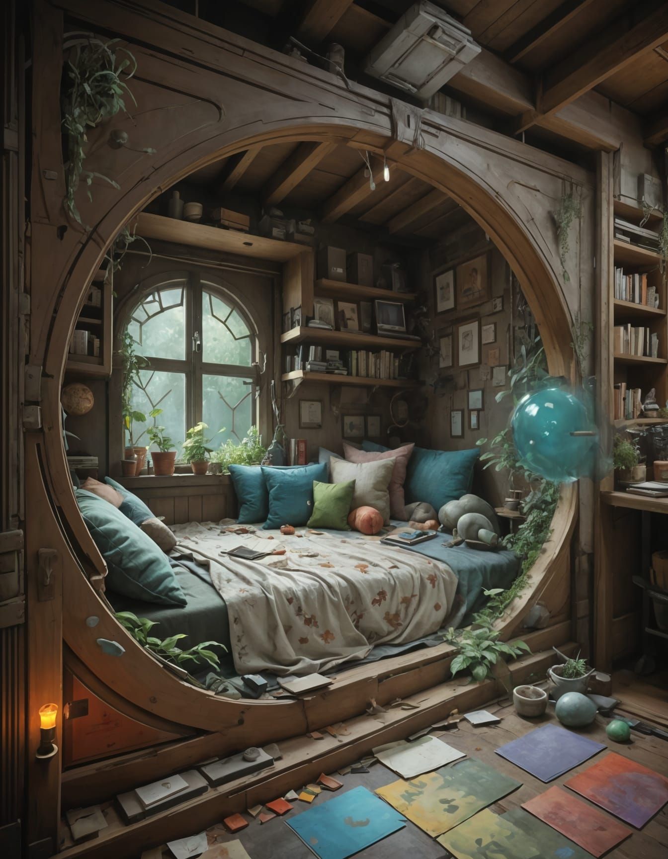 Surreal Secret Garden Reveals in Cinematic 8K Detail