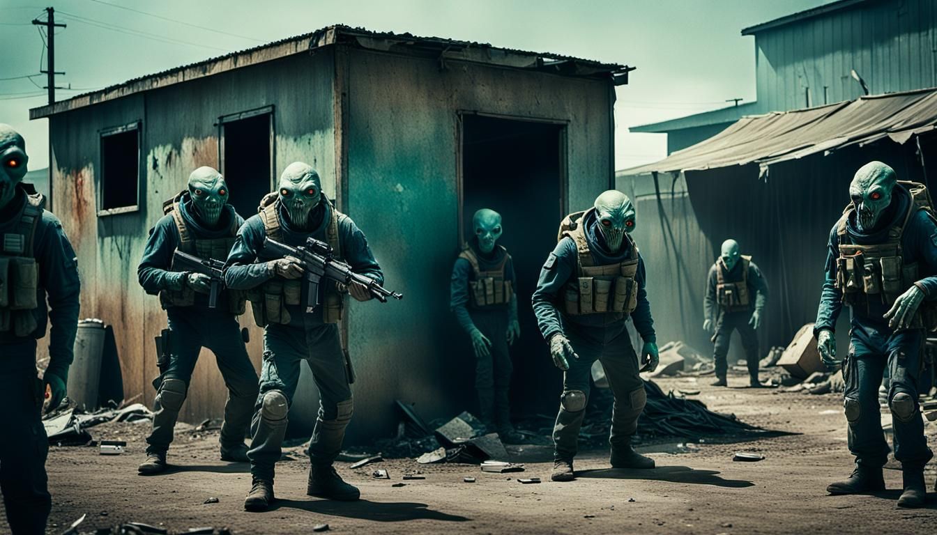 Aliens Terrorize Humans in a Grimy Suburb