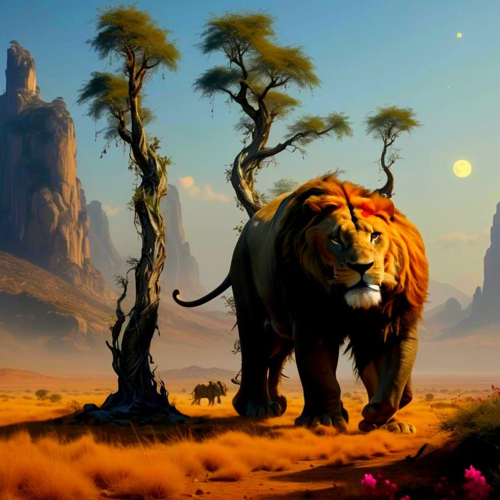 AI-Generated Image Inspired by Superlative Adjectives