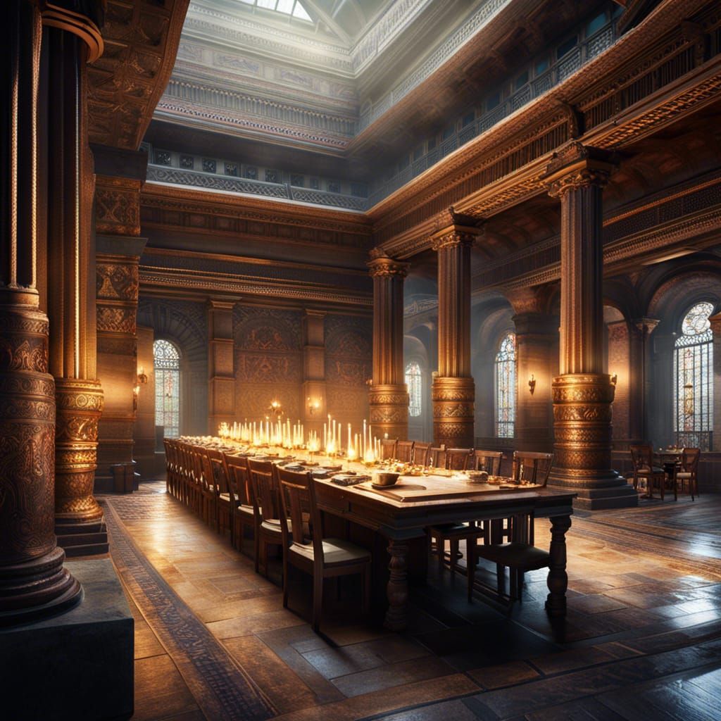 Alexandria Library: Detailed Matte Painting in Unreal Engine