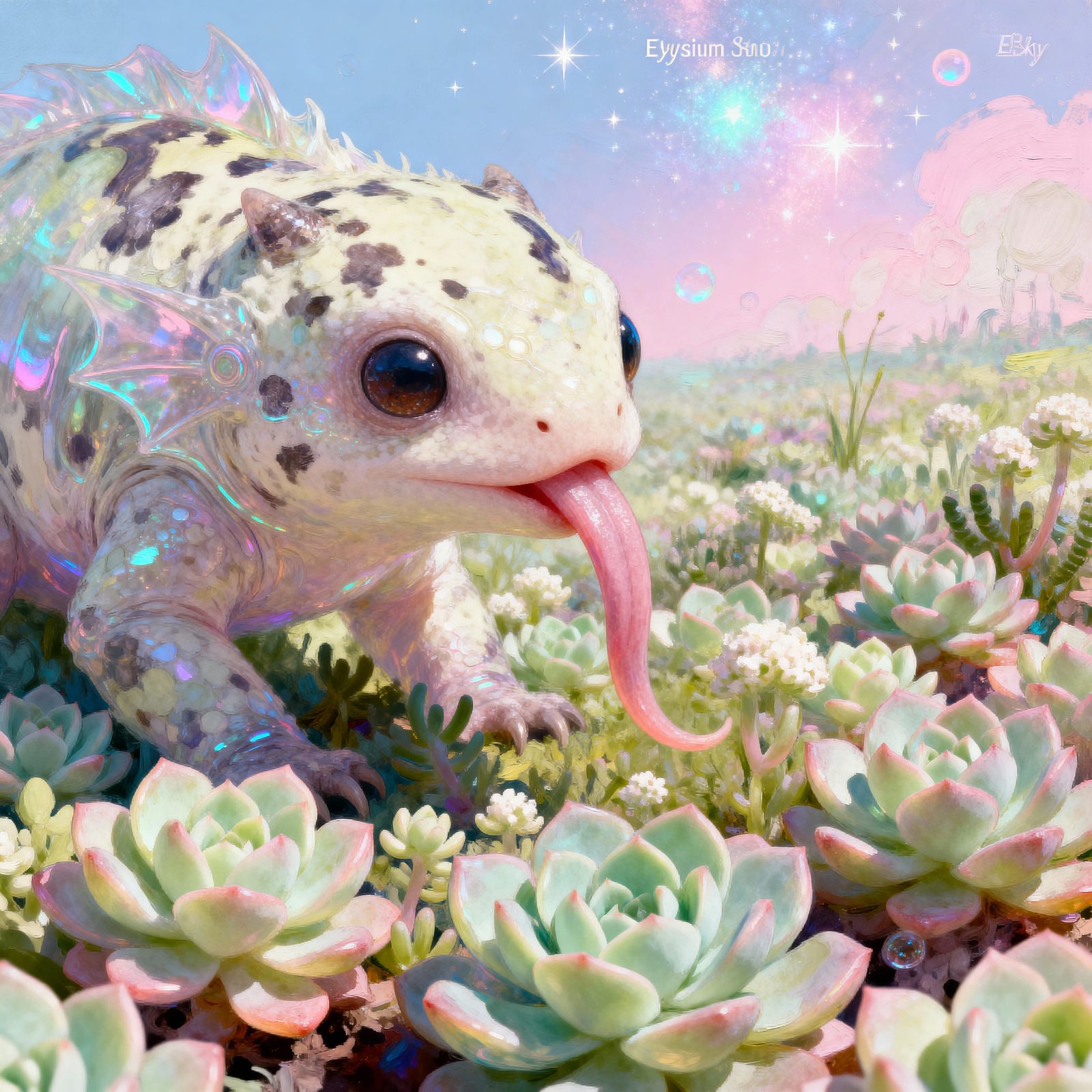 Starlit Whimsy Creature in Dreamforge Style