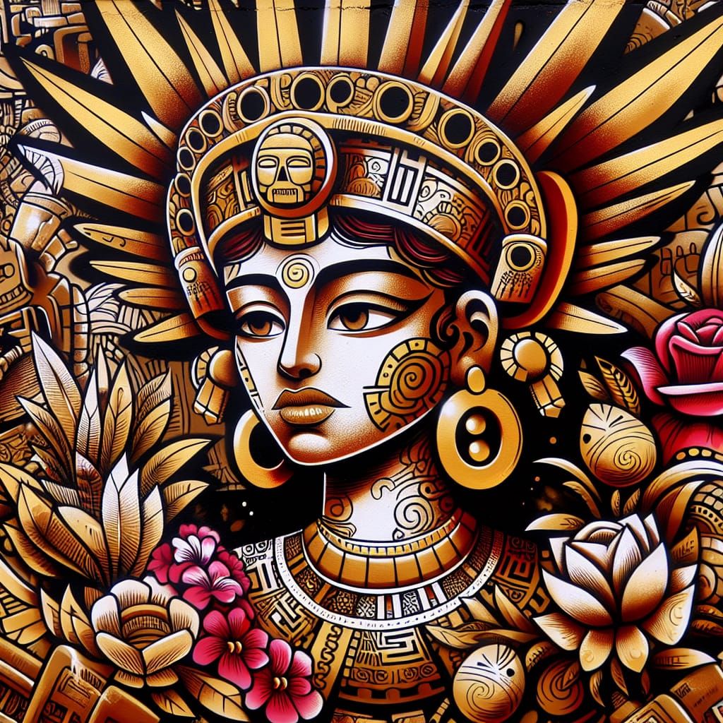Xochiquetzal is an important goddess in Aztec mythology. Her...